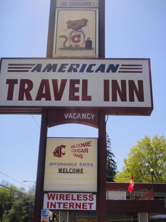 America Travel Inn Pullman Esterno foto
