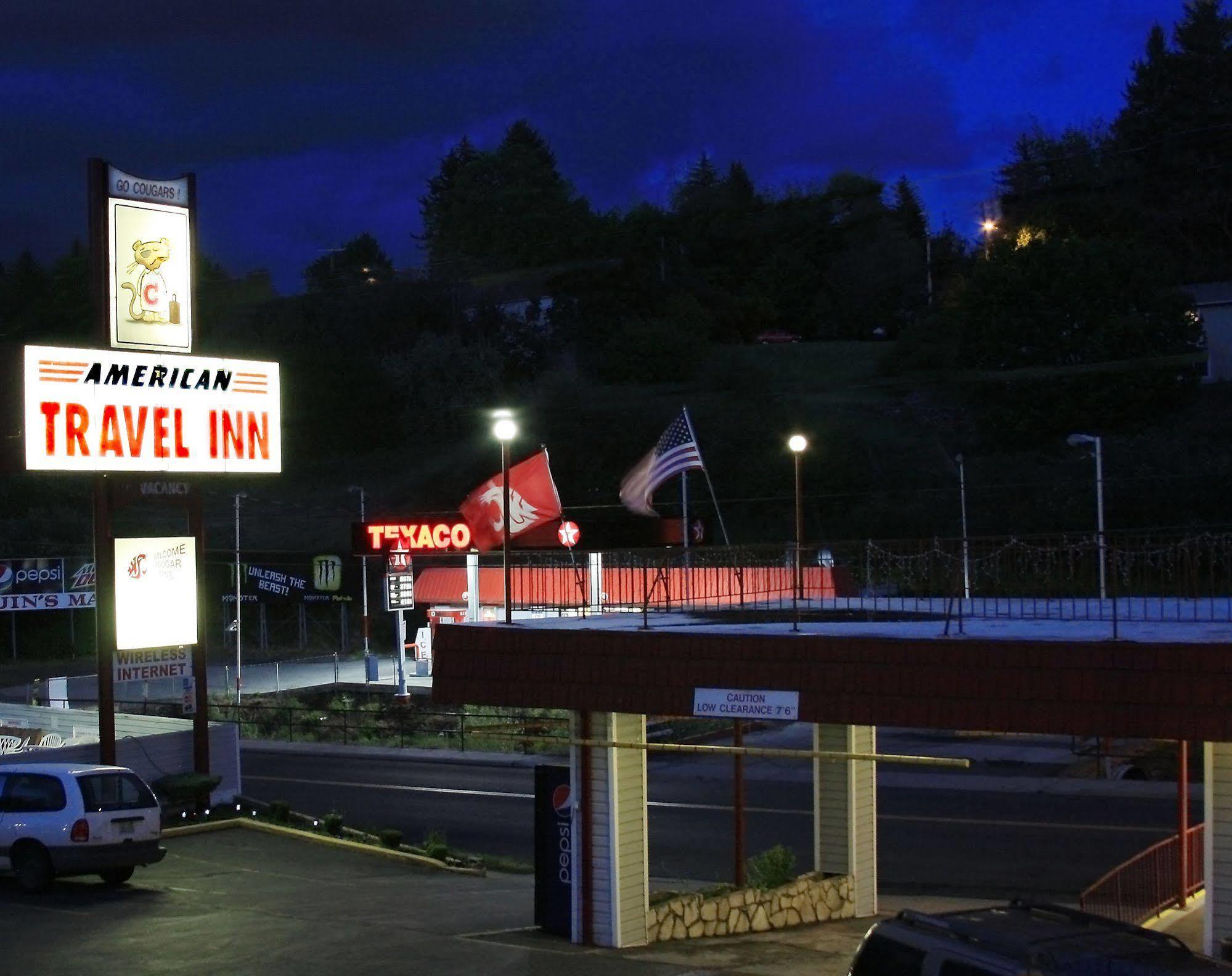America Travel Inn Pullman Esterno foto