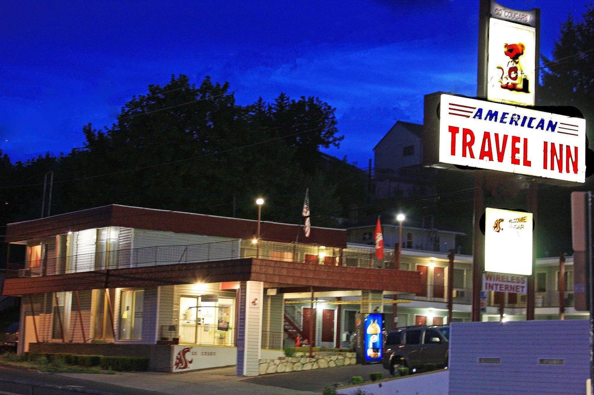 America Travel Inn Pullman Esterno foto